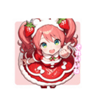 ベリースイートな苺姫日常スタンプ（個別スタンプ：17）