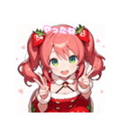 ベリースイートな苺姫日常スタンプ（個別スタンプ：22）
