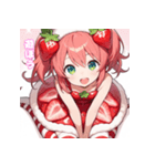 ベリースイートな苺姫日常スタンプ（個別スタンプ：24）