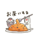文鳥もどきがいっぱい 【グルメ】（個別スタンプ：2）