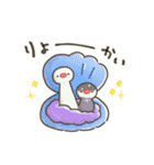 文鳥もどきがいっぱい 【グルメ】（個別スタンプ：7）