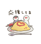 文鳥もどきがいっぱい 【グルメ】（個別スタンプ：12）