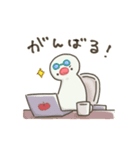 文鳥もどきがいっぱい 【グルメ】（個別スタンプ：22）