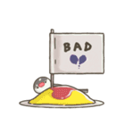 文鳥もどきがいっぱい 【グルメ】（個別スタンプ：32）