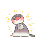 文鳥もどきがいっぱい 【グルメ】（個別スタンプ：39）