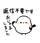 【シンプル】毎日使える♪シマエナガさん（個別スタンプ：39）