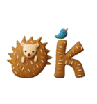POPな動物✳︎毎日使える3Dスタンプ（個別スタンプ：15）