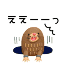 POPな動物✳︎毎日使える3Dスタンプ（個別スタンプ：21）