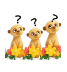 POPな動物✳︎毎日使える3Dスタンプ（個別スタンプ：22）