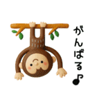 POPな動物✳︎毎日使える3Dスタンプ（個別スタンプ：36）