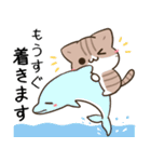 毎日五月病なねこたち 夏スタンプ3（個別スタンプ：16）