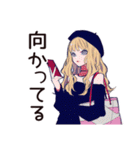 カフェ活するキュートなオンニ♡（個別スタンプ：19）