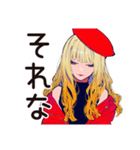 カフェ活するキュートなオンニ♡（個別スタンプ：20）