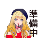 カフェ活するキュートなオンニ♡（個別スタンプ：30）