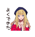 カフェ活するキュートなオンニ♡（個別スタンプ：31）