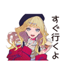 カフェ活するキュートなオンニ♡（個別スタンプ：38）