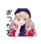 カフェ活するキュートなオンニ♡（個別スタンプ：40）