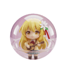黄色の精霊みなみちゃんカプセルトイ（個別スタンプ：4）