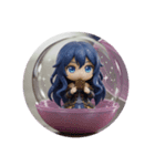 かすみちゃんカプセルトイ（個別スタンプ：3）