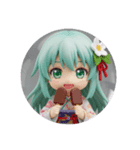 緑の精霊みなみちゃんカプセルトイ（個別スタンプ：8）
