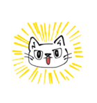 なんともいえない猫達（個別スタンプ：4）