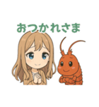 なかよし海のともだちスタンプ 60（個別スタンプ：1）