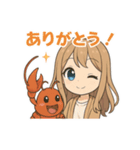 なかよし海のともだちスタンプ 60（個別スタンプ：4）
