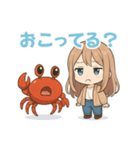 なかよし海のともだちスタンプ 60（個別スタンプ：14）