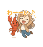 なかよし海のともだちスタンプ 60（個別スタンプ：24）