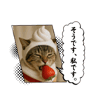 にゃんこのコスプレ①（個別スタンプ：5）