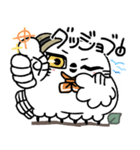 丁寧口調の剽軽シロフクロウ夏（個別スタンプ：28）