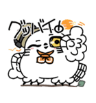 丁寧口調の剽軽シロフクロウ夏（個別スタンプ：40）