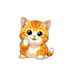 【グッドサイン猫 3】（個別スタンプ：2）