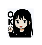 クール女子_レイナ（個別スタンプ：7）