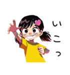 子ども（女の子）のかわいいおねだり（個別スタンプ：8）