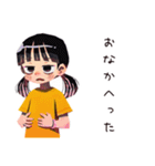 子ども（女の子）のかわいいおねだり（個別スタンプ：13）