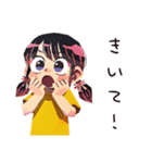 子ども（女の子）のかわいいおねだり（個別スタンプ：27）