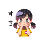 子ども（女の子）のかわいいおねだり（個別スタンプ：34）