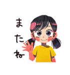 子ども（女の子）のかわいいおねだり（個別スタンプ：39）