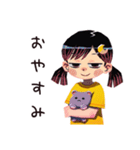子ども（女の子）のかわいいおねだり（個別スタンプ：40）