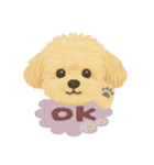 毎日使える犬スタンプ ˎˊ˗（個別スタンプ：5）