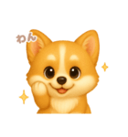 ワンだふる｜コーギー（個別スタンプ：9）