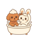 ぴょんこ先輩とある日常の癒しスタンプ（個別スタンプ：6）