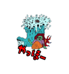 ヒゲゴニアのポンっ！（個別スタンプ：3）