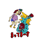 ヒゲゴニアのポンっ！（個別スタンプ：4）