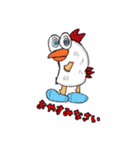 ヒゲゴニアのポンっ！（個別スタンプ：6）