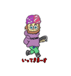 ヒゲゴニアのポンっ！（個別スタンプ：8）