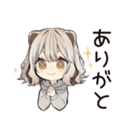 ぎゅっとしてほしいフェレットちゃん（個別スタンプ：3）