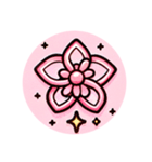 かわいいピンクデコ（個別スタンプ：4）