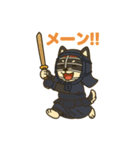 黒柴ナナちゃんとスポーツ（個別スタンプ：7）